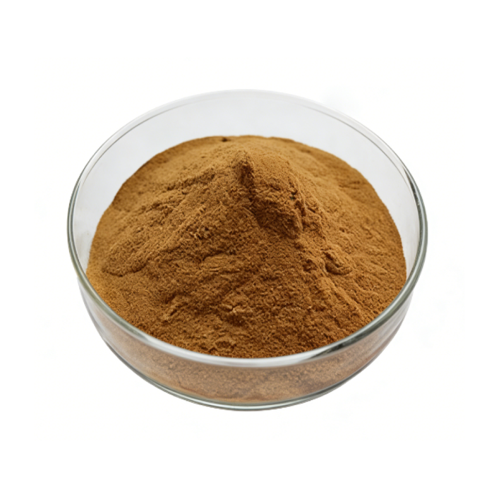 Dark green Nettle Leaf Extract fine powder detail