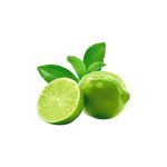 Macrophotographie de fruits verts de Citrus aurantium