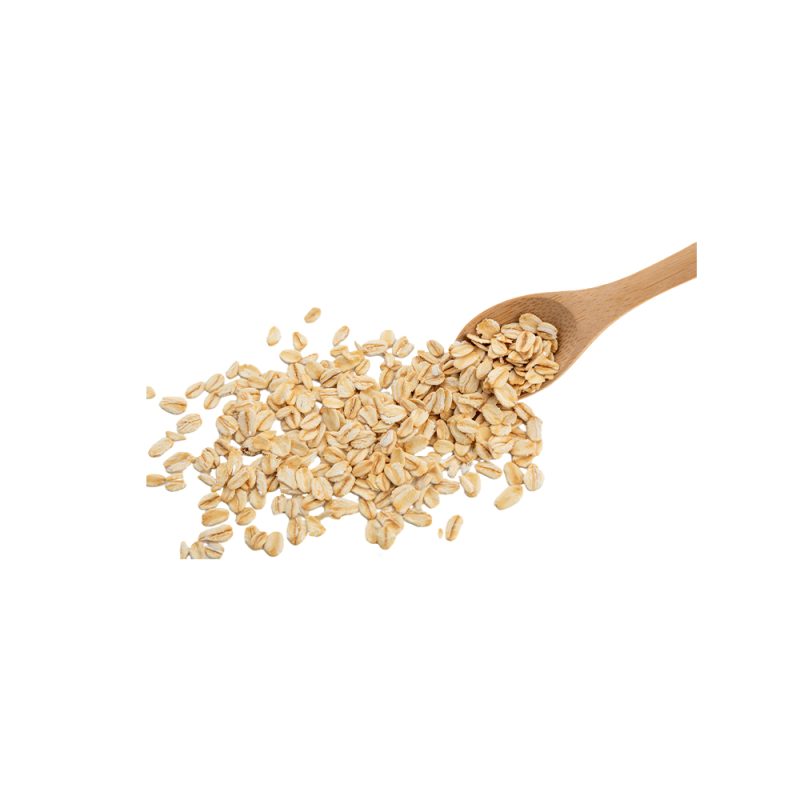 Macrophotographie d'un grain d'avoine (Avena sativa)